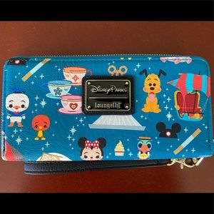 Loungefly Disney park favorites wallet